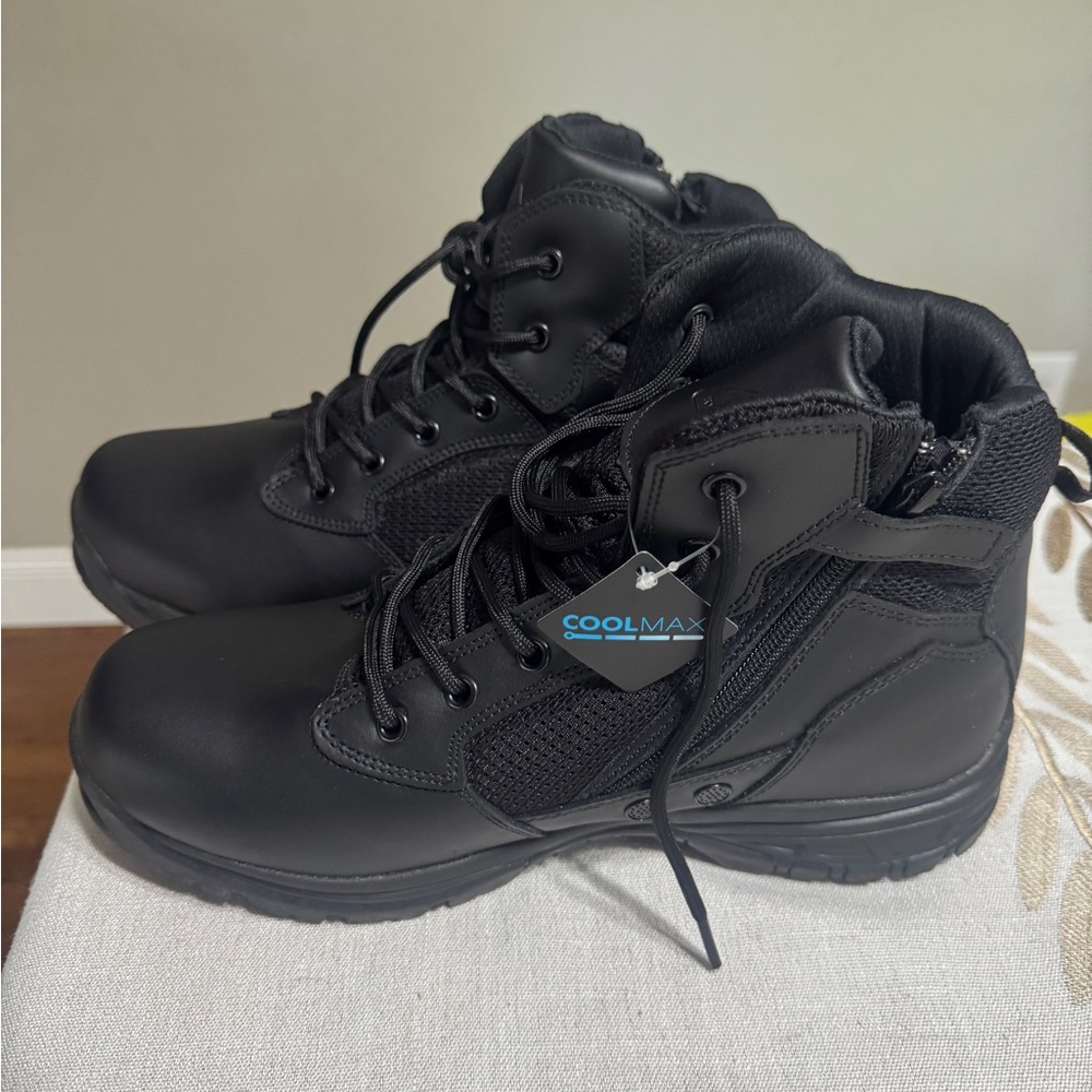 Ryno Gear Black Men's 6” Tactical Boots